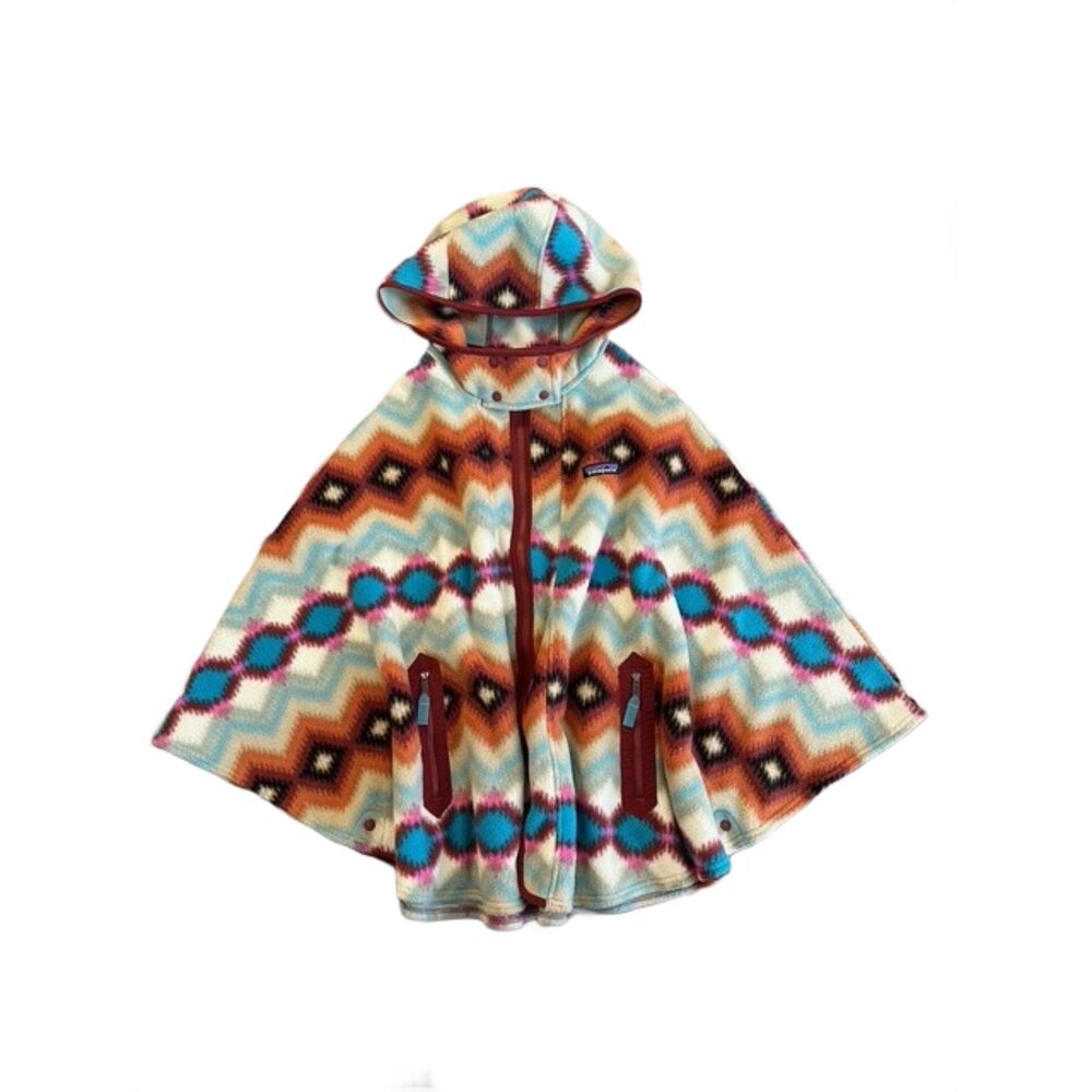 Patagonia Lightweight Synchilla® Poncho Cinder Red XS/S